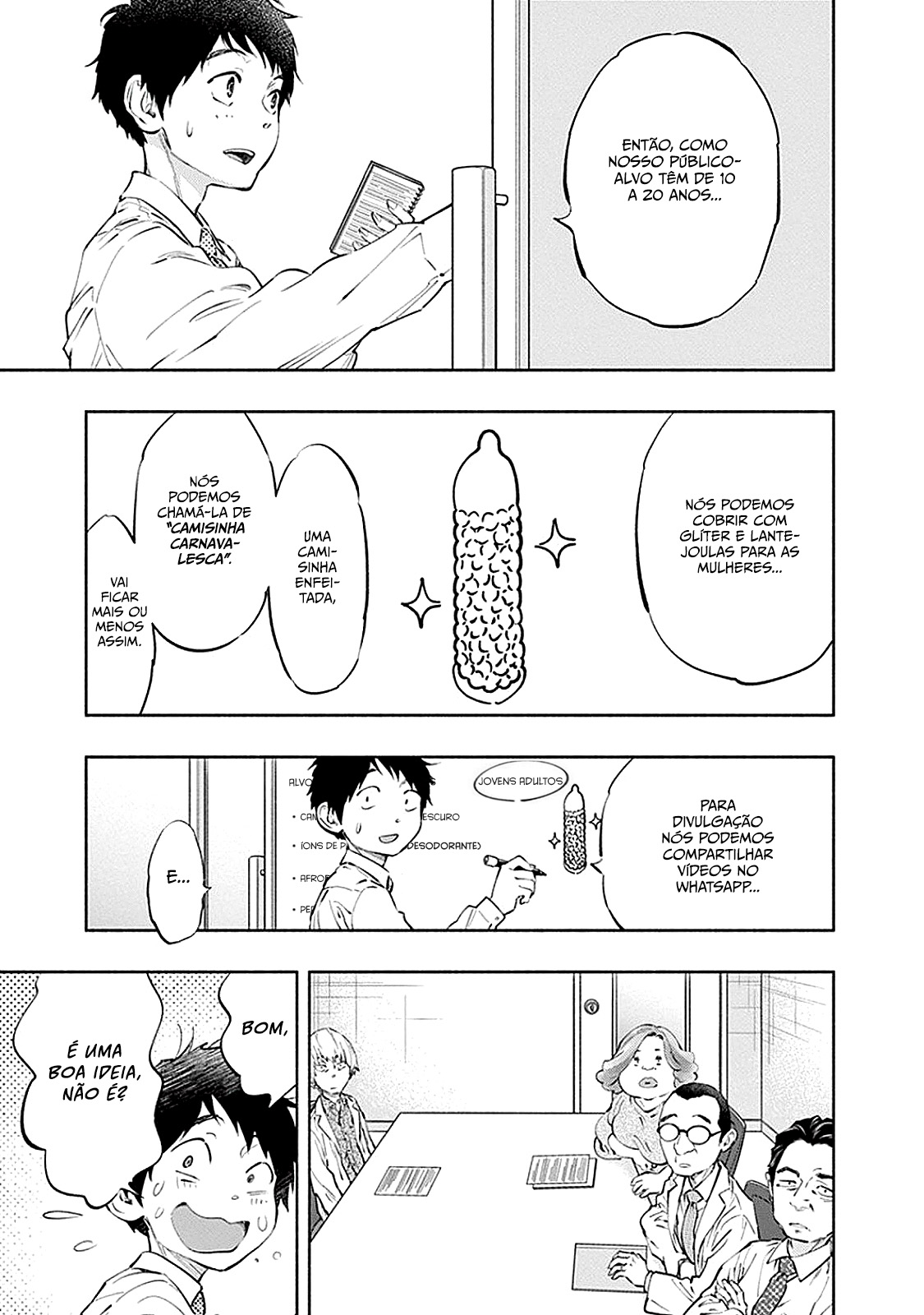 Asoko de Hataraku Musubu-san Capítulo 1