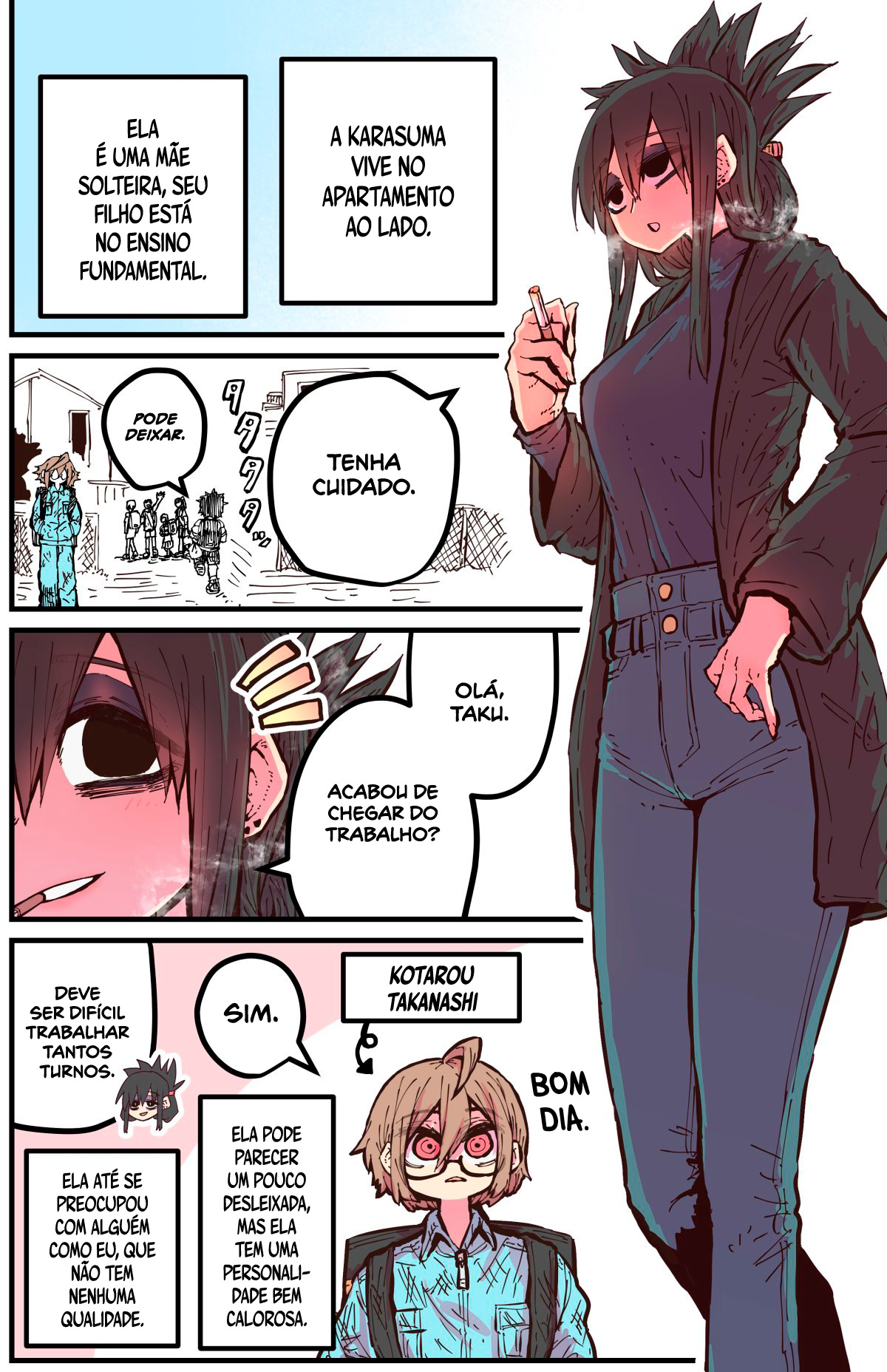 Batsu Naki Gaiden: Takanashi-kun to Karasuma-san Capítulo 1