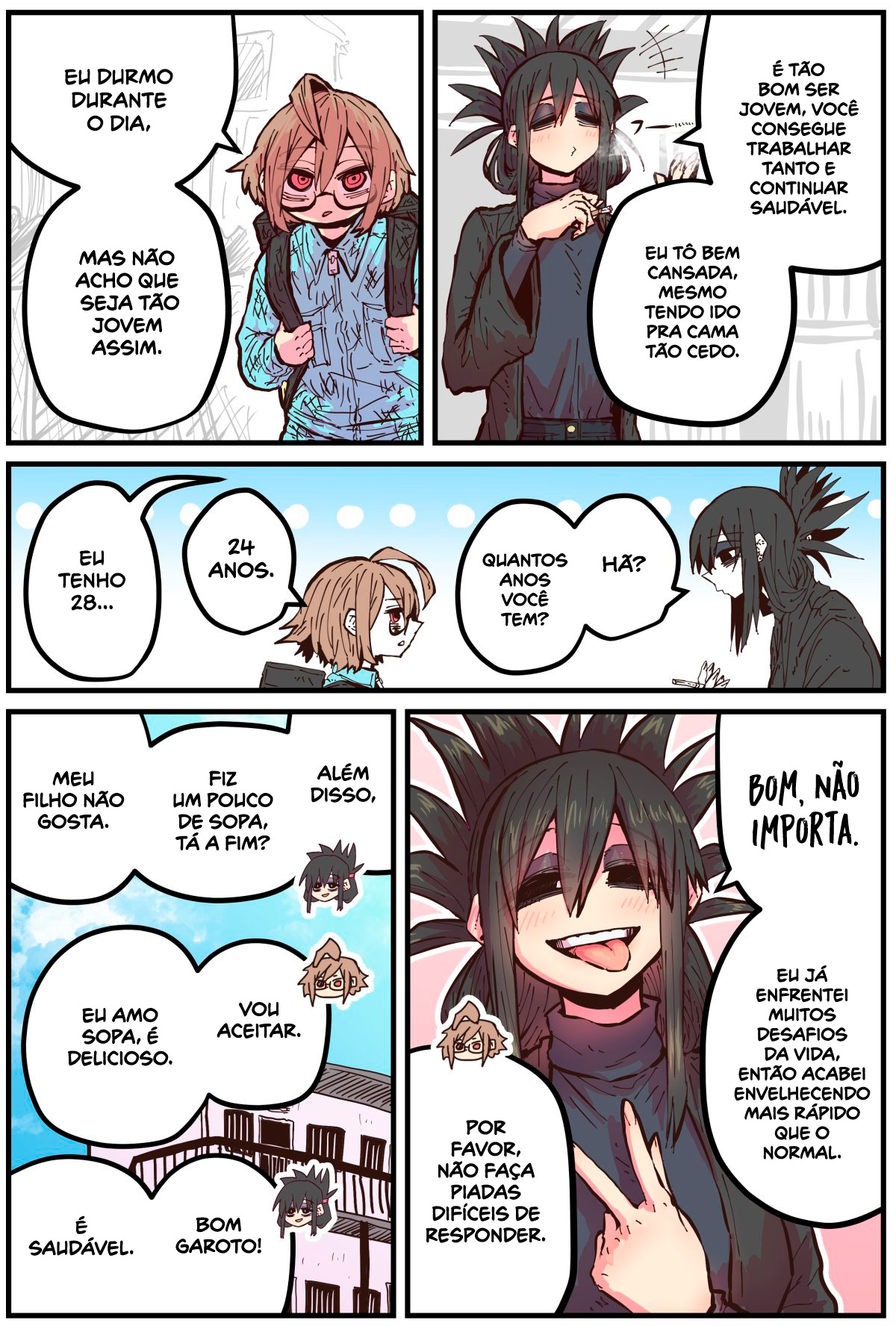Batsu Naki Gaiden: Takanashi-kun to Karasuma-san Capítulo 1