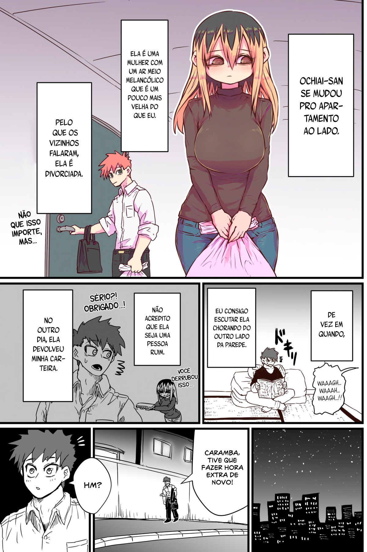Batsuichide Nakimushina Otonari-san Capítulo 1