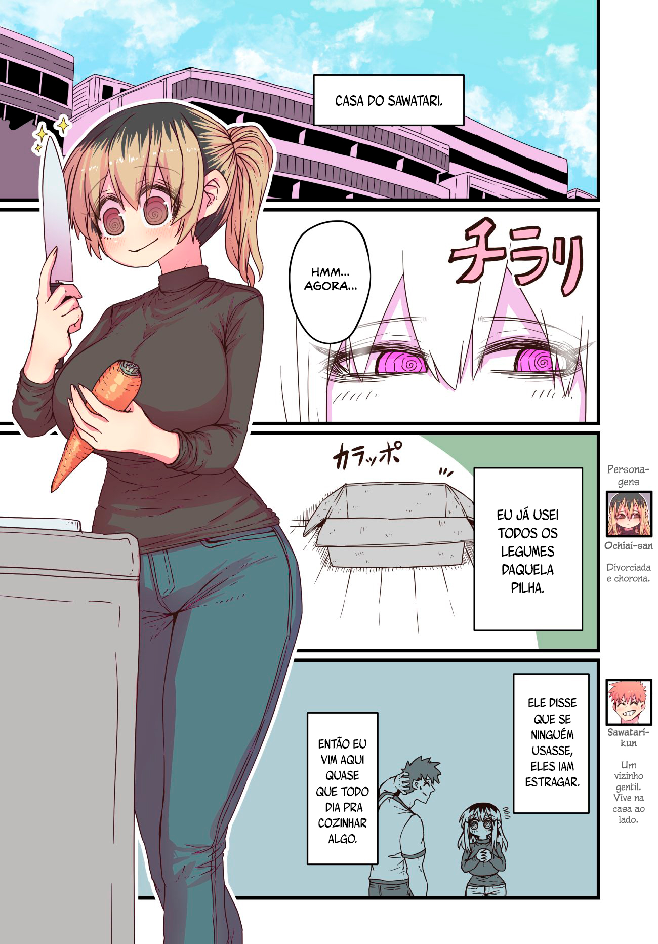 Batsuichide Nakimushina Otonari-san Capítulo 1