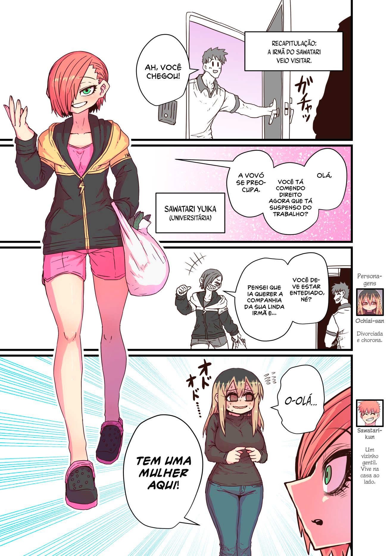 Batsuichide Nakimushina Otonari-san Capítulo 1