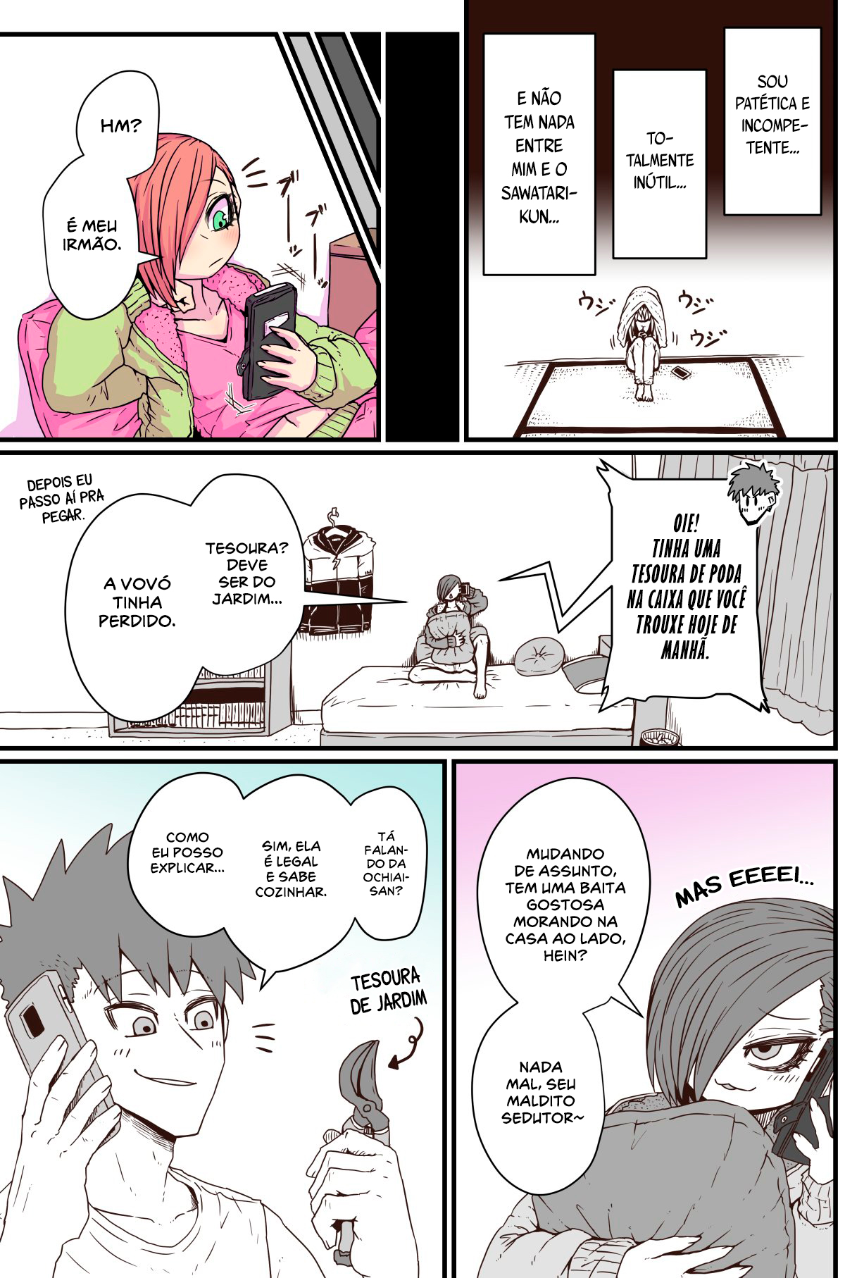 Batsuichide Nakimushina Otonari-san Capítulo 1