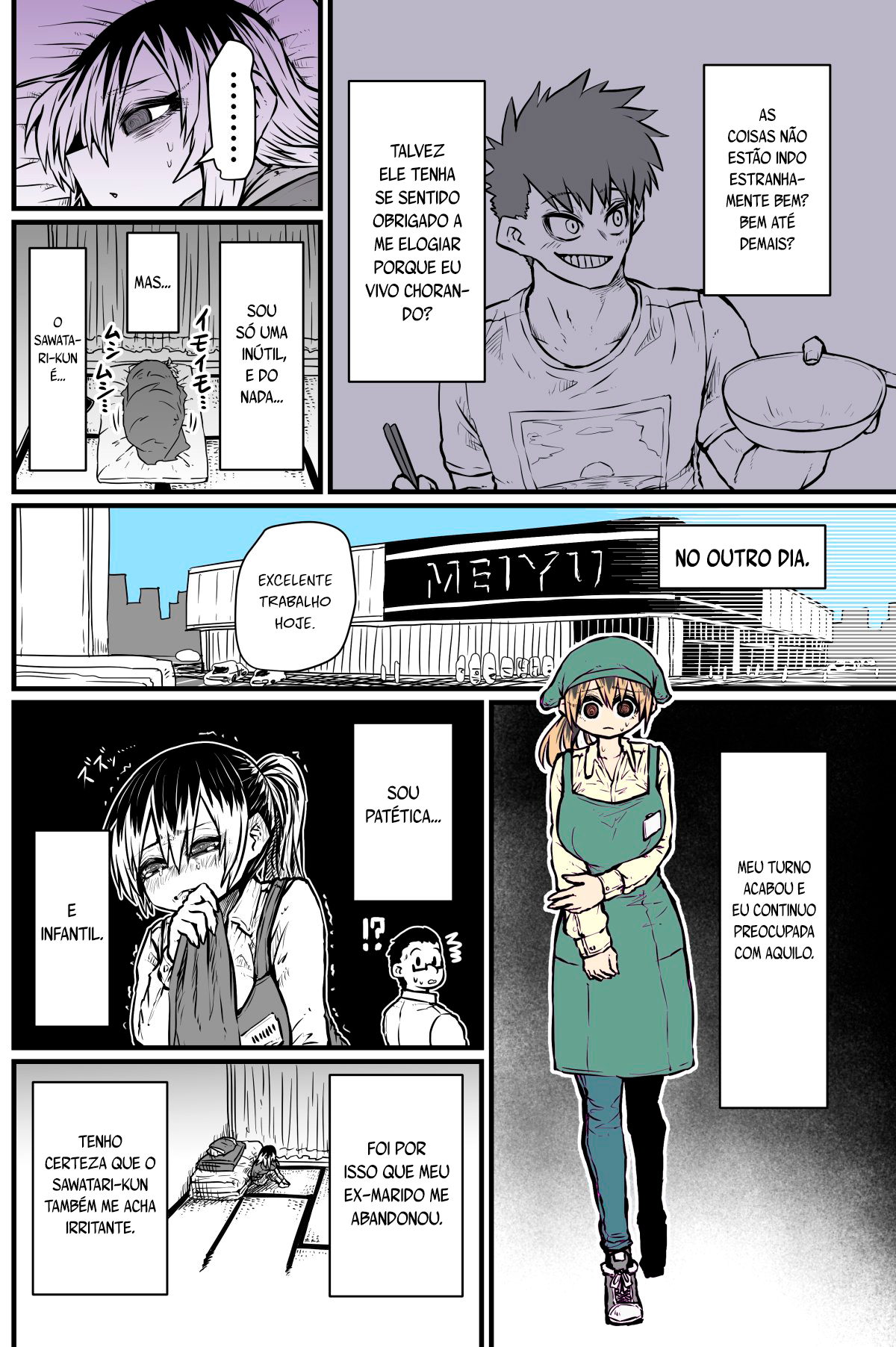 Batsuichide Nakimushina Otonari-san Capítulo 1