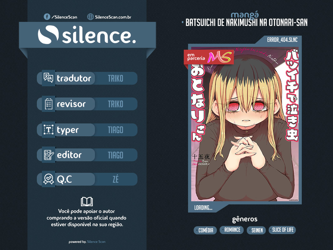 Batsuichide Nakimushina Otonari-san Capítulo 1