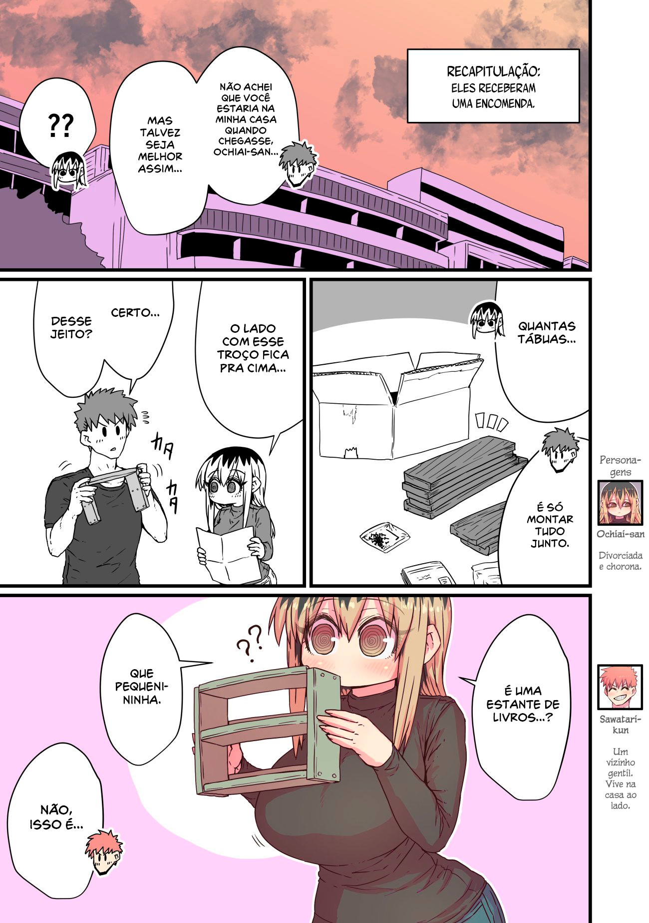Batsuichide Nakimushina Otonari-san Capítulo 1