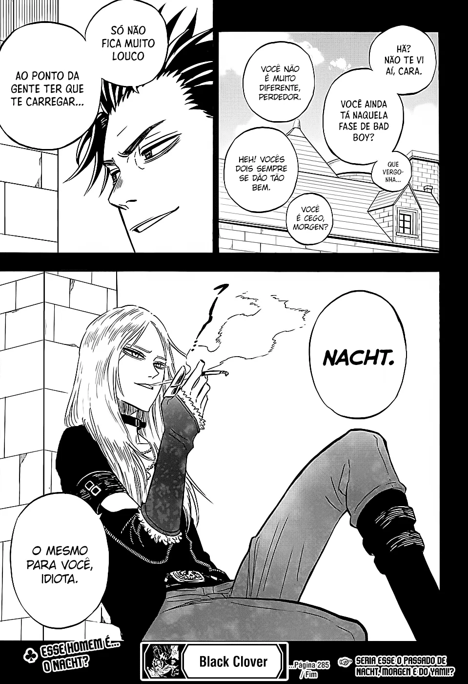 Black Clover Capítulo 285 – Brincando no inferno