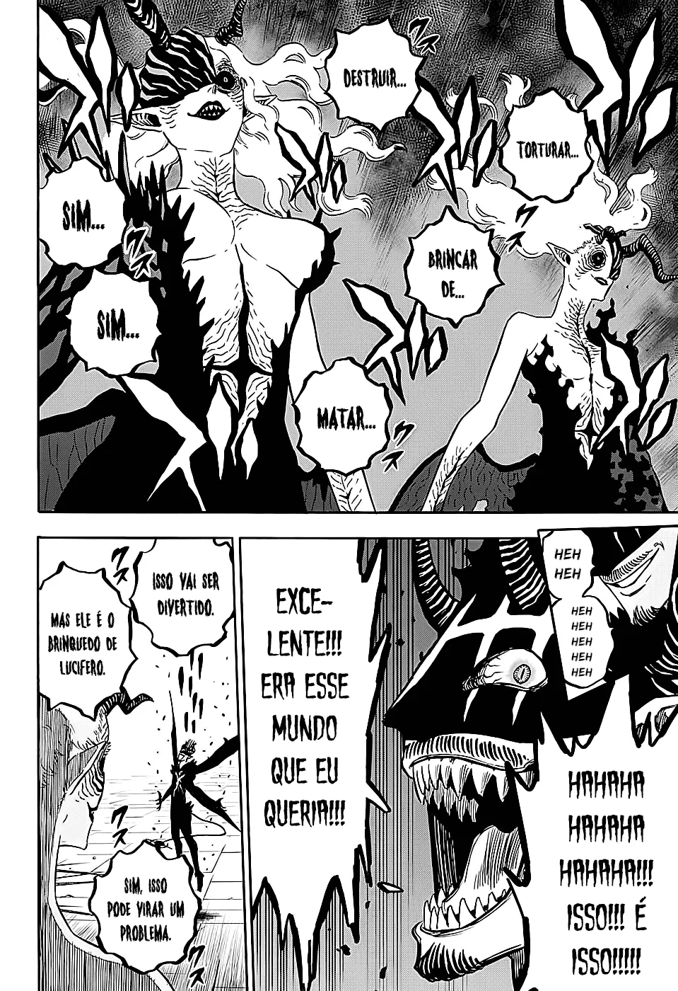 Black Clover Capítulo 285 – Brincando no inferno