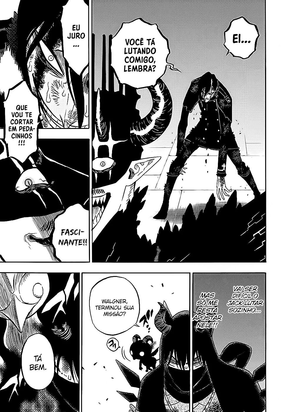Black Clover Capítulo 285 – Brincando no inferno
