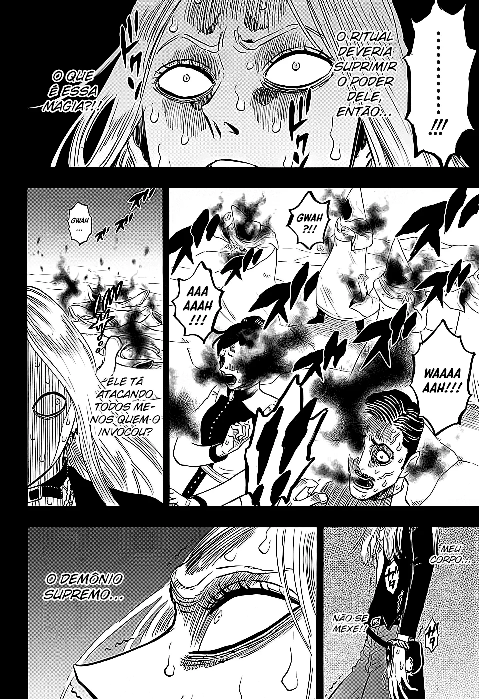 Black Clover Capítulo 285 – Brincando no inferno