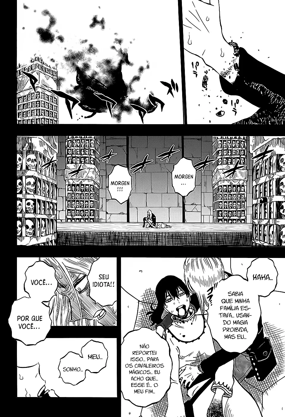 Black Clover Capítulo 285 – Brincando no inferno