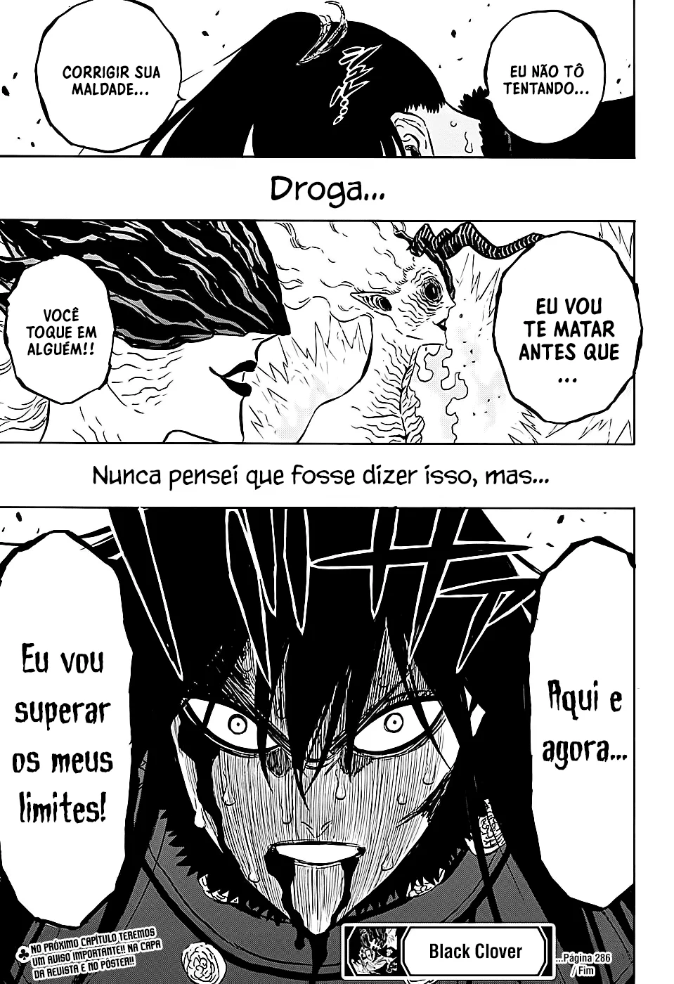 Black Clover Capítulo 285 – Brincando no inferno