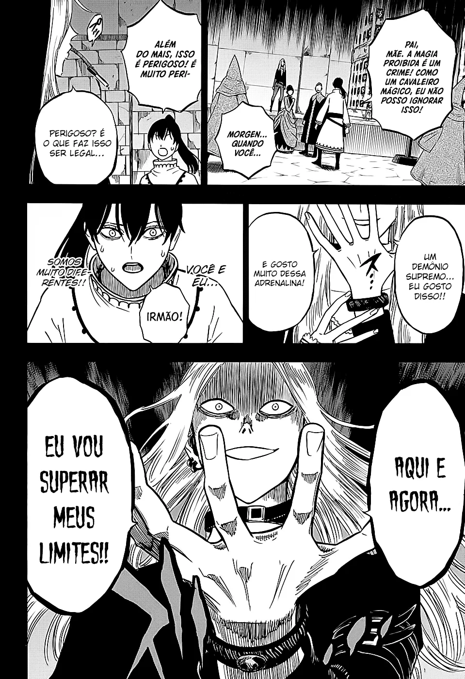 Black Clover Capítulo 285 – Brincando no inferno