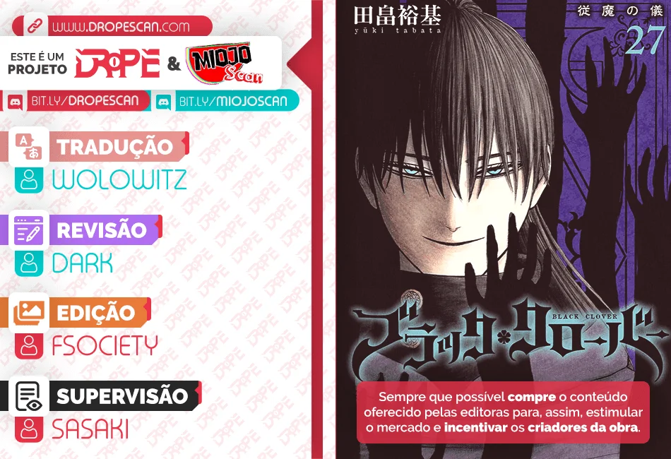Black Clover Capítulo 285 – Brincando no inferno