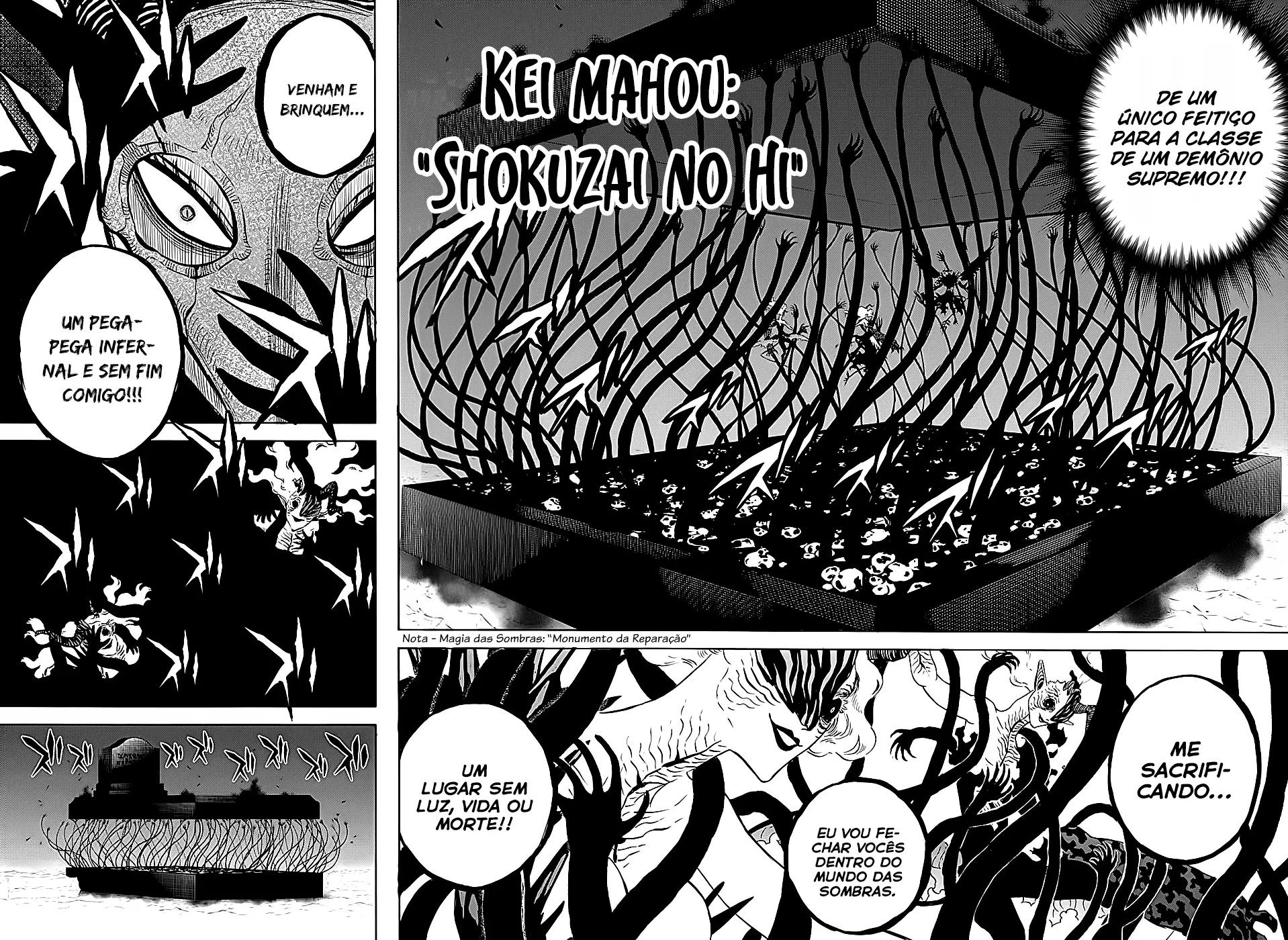 Black Clover Capítulo 285 – Brincando no inferno