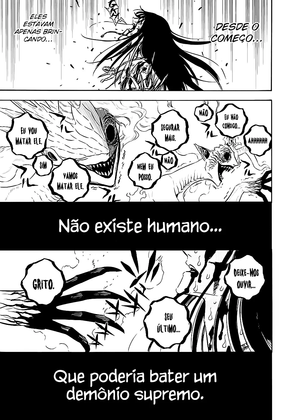 Black Clover Capítulo 285 – Brincando no inferno