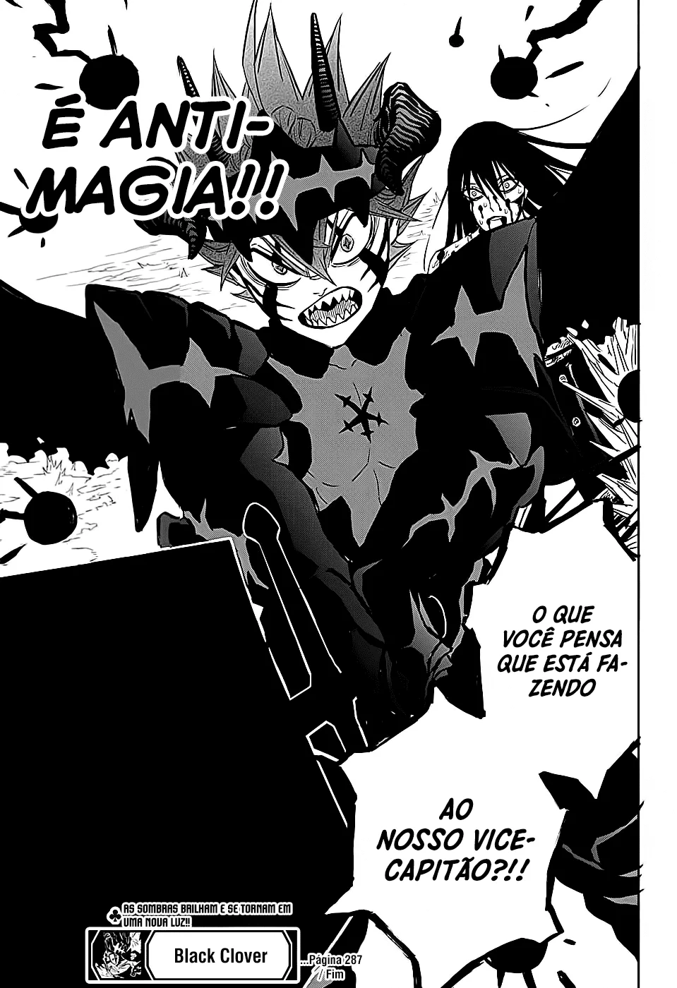 Black Clover Capítulo 285 – Brincando no inferno