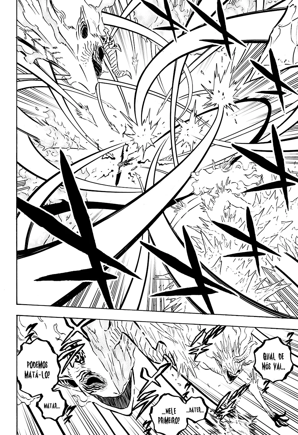 Black Clover Capítulo 285 – Brincando no inferno