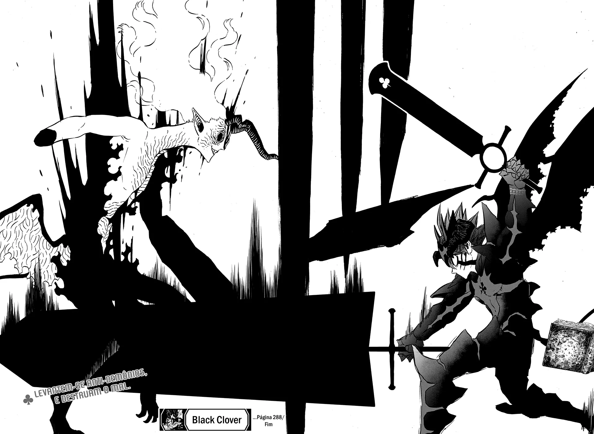 Black Clover Capítulo 285 – Brincando no inferno