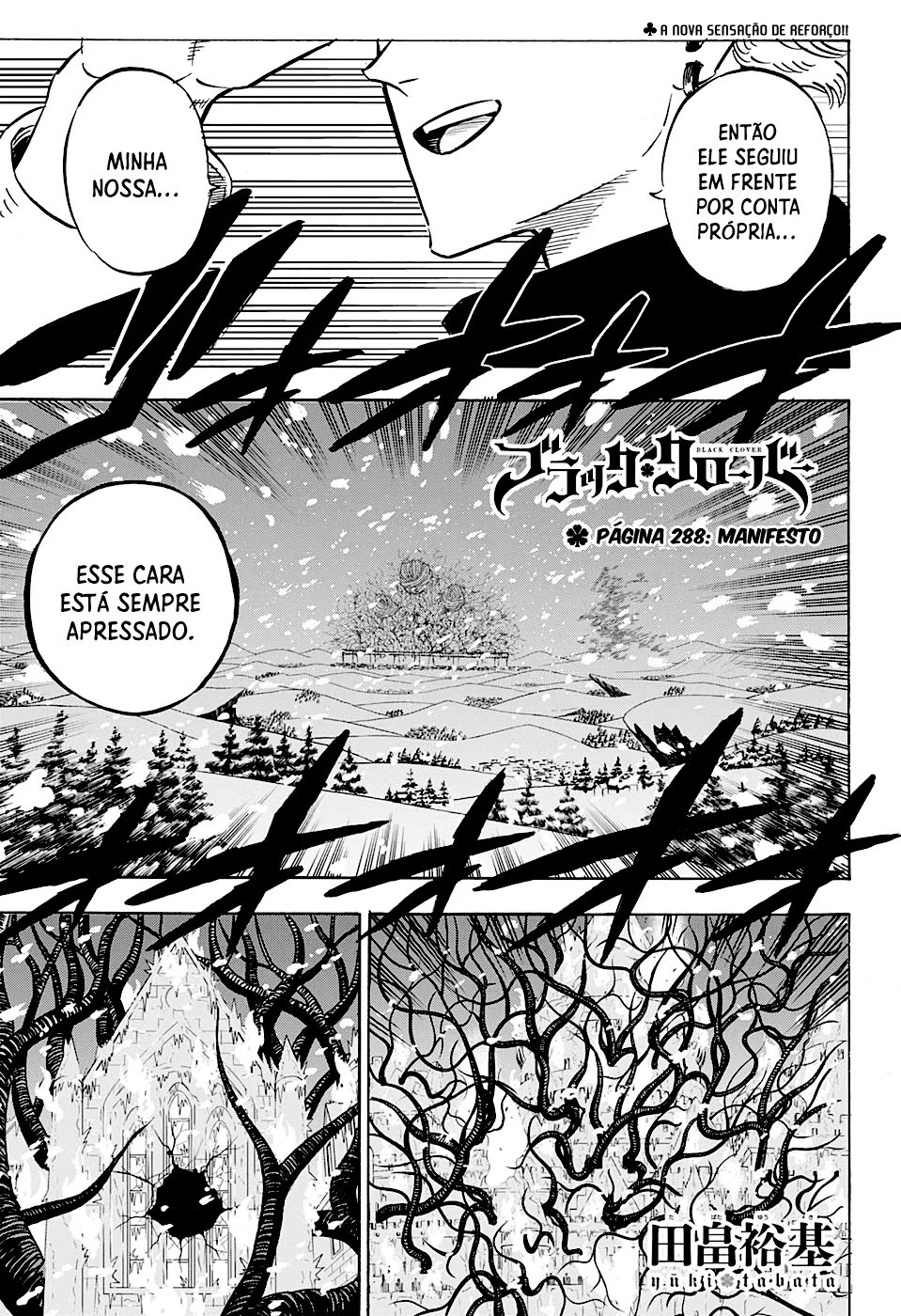 Black Clover Capítulo 285 – Brincando no inferno