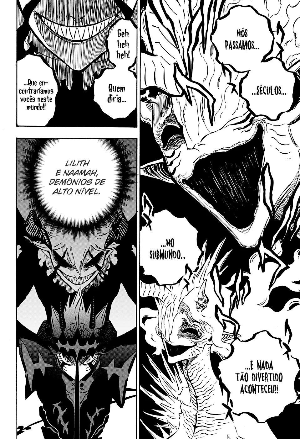 Black Clover Capítulo 285 – Brincando no inferno