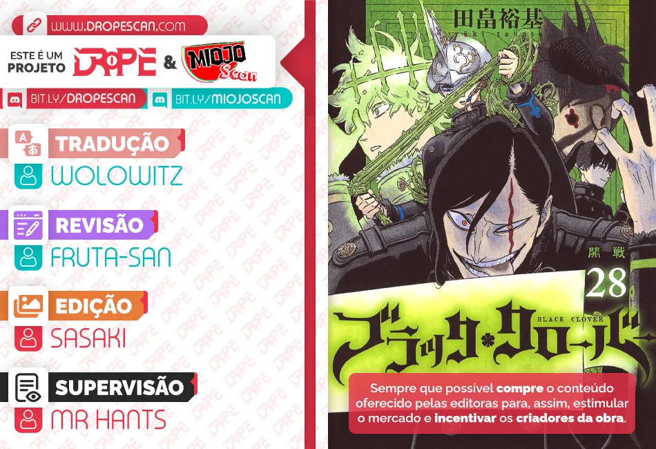 Black Clover Capítulo 285 – Brincando no inferno