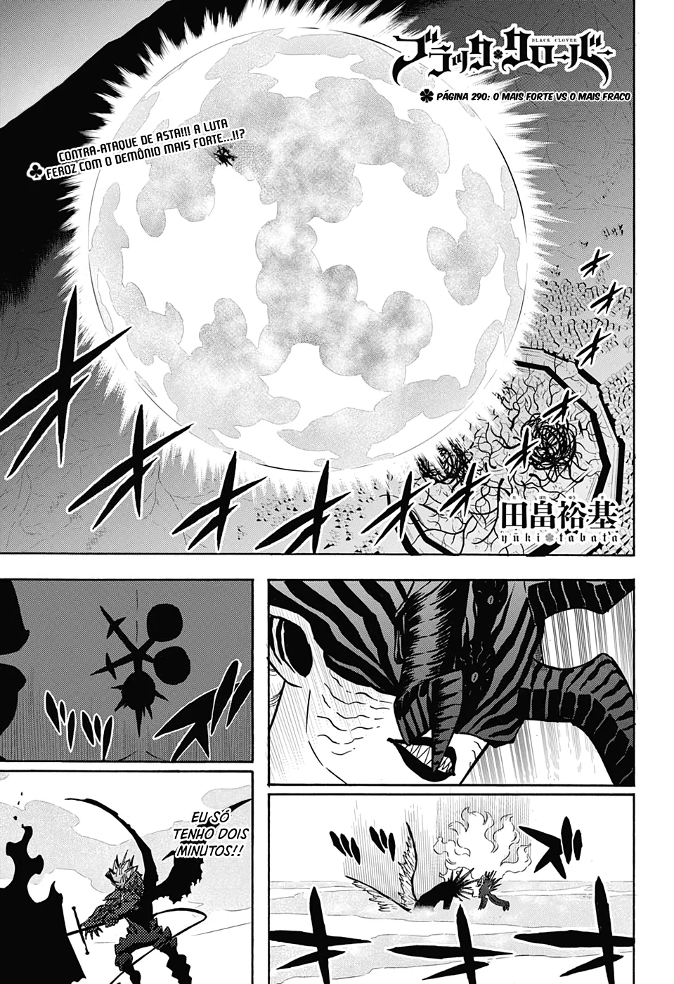 Black Clover Capítulo 285 – Brincando no inferno
