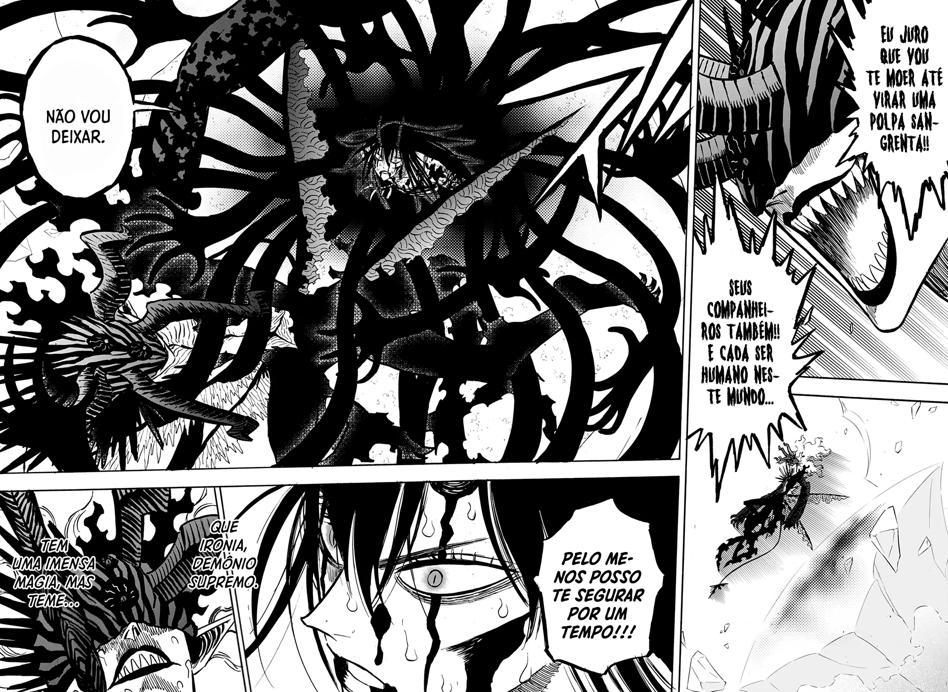 Black Clover Capítulo 285 – Brincando no inferno