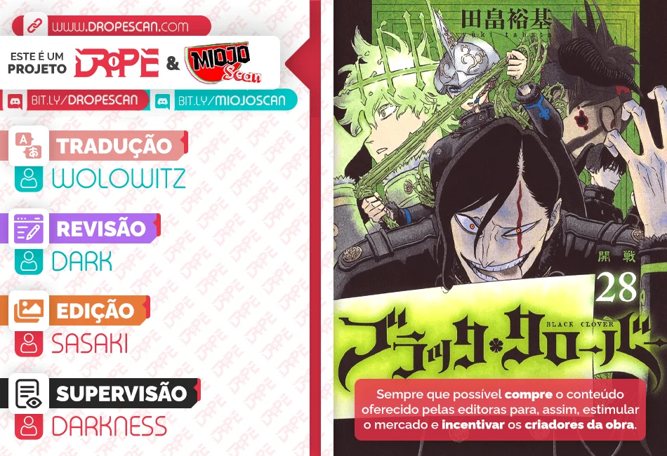 Black Clover Capítulo 285 – Brincando no inferno