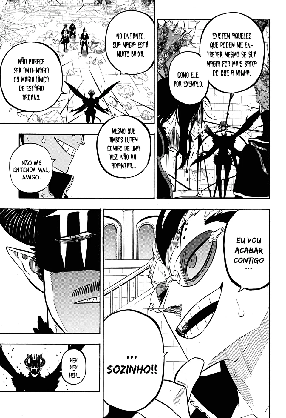 Black Clover Capítulo 285 – Brincando no inferno