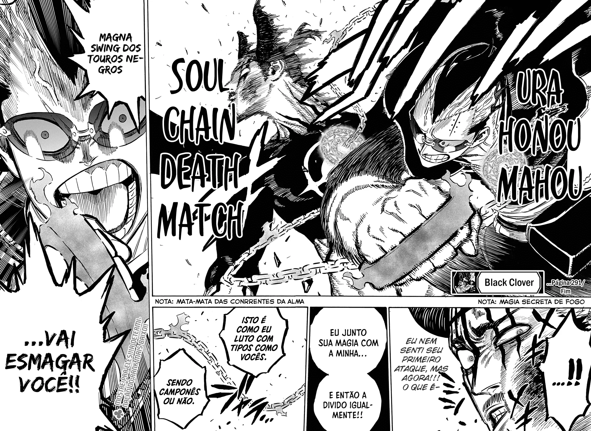 Black Clover Capítulo 285 – Brincando no inferno