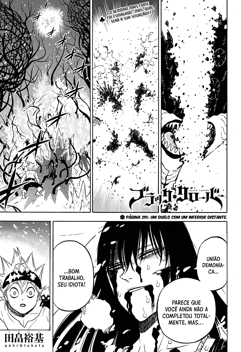 Black Clover Capítulo 285 – Brincando no inferno