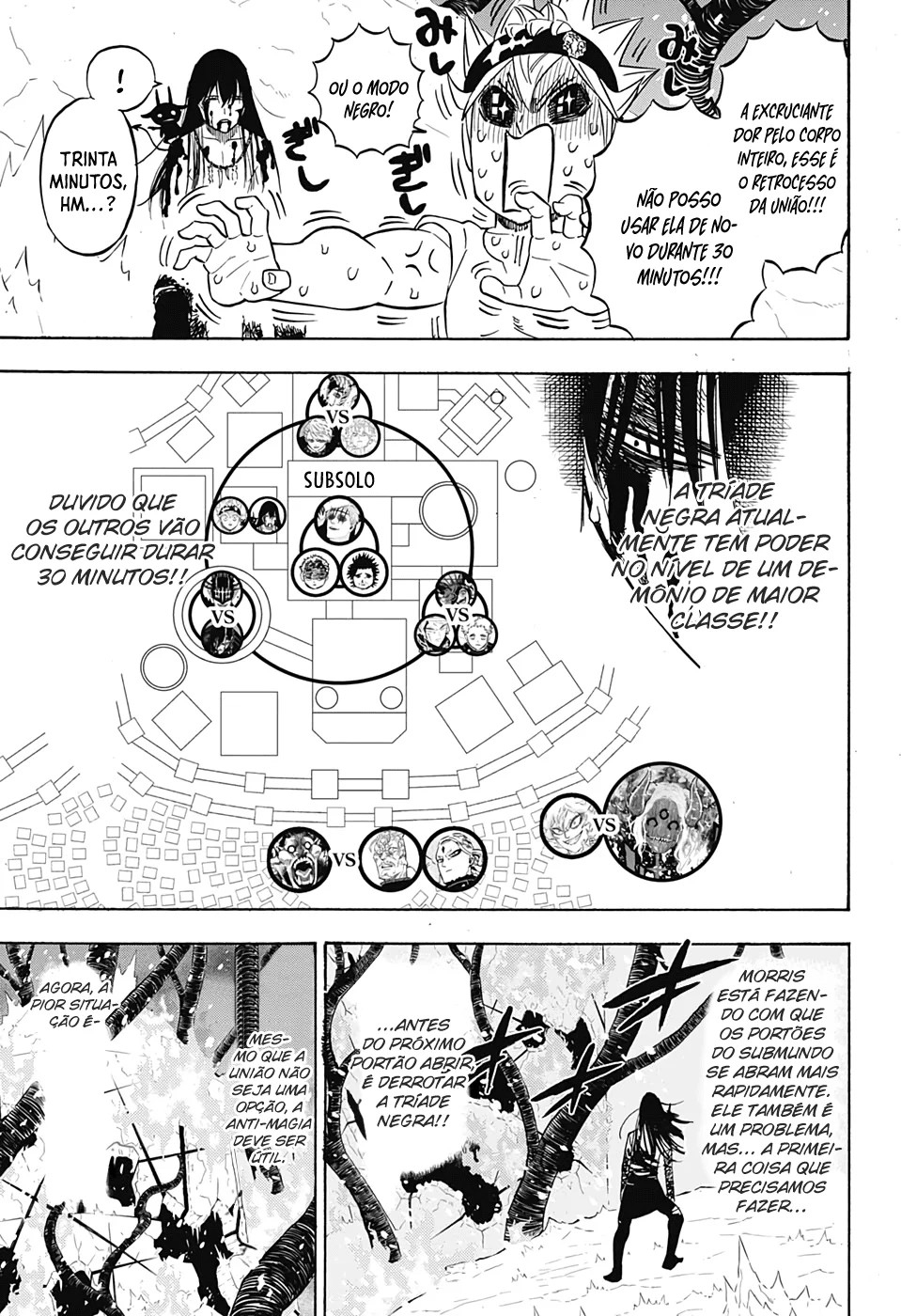 Black Clover Capítulo 285 – Brincando no inferno