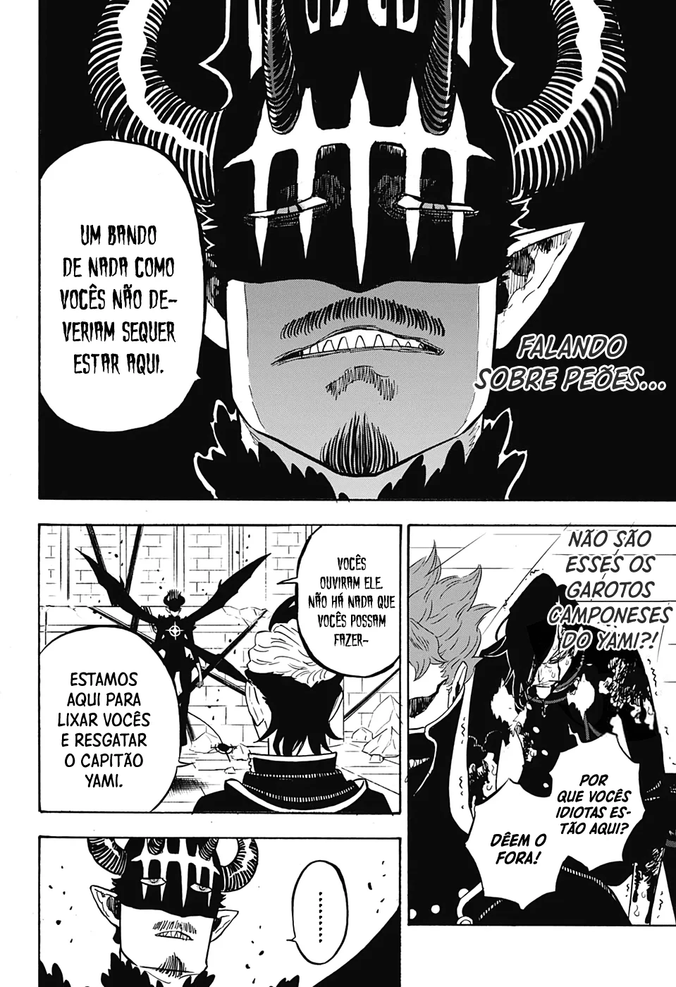 Black Clover Capítulo 285 – Brincando no inferno
