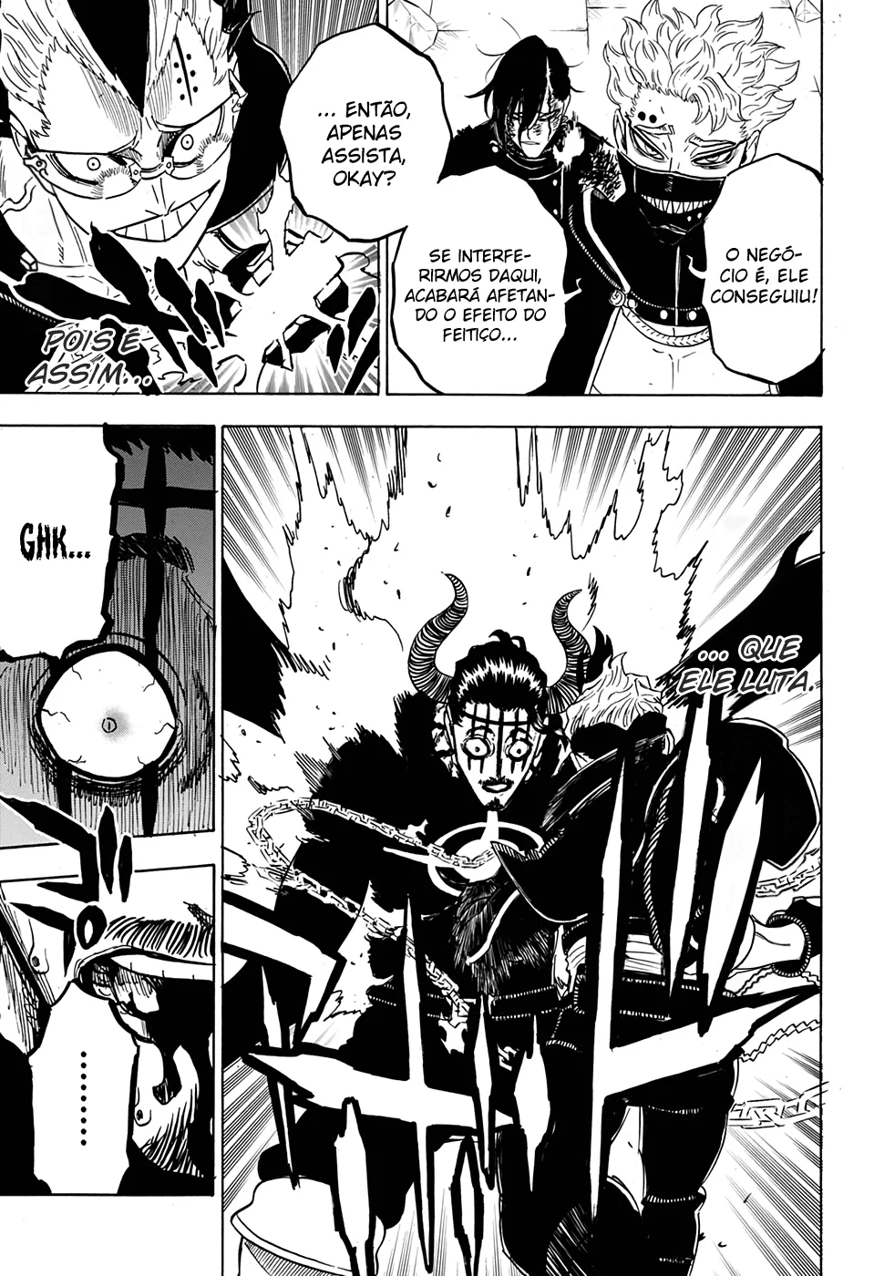 Black Clover Capítulo 285 – Brincando no inferno