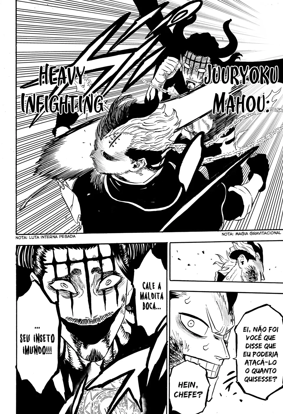 Black Clover Capítulo 285 – Brincando no inferno