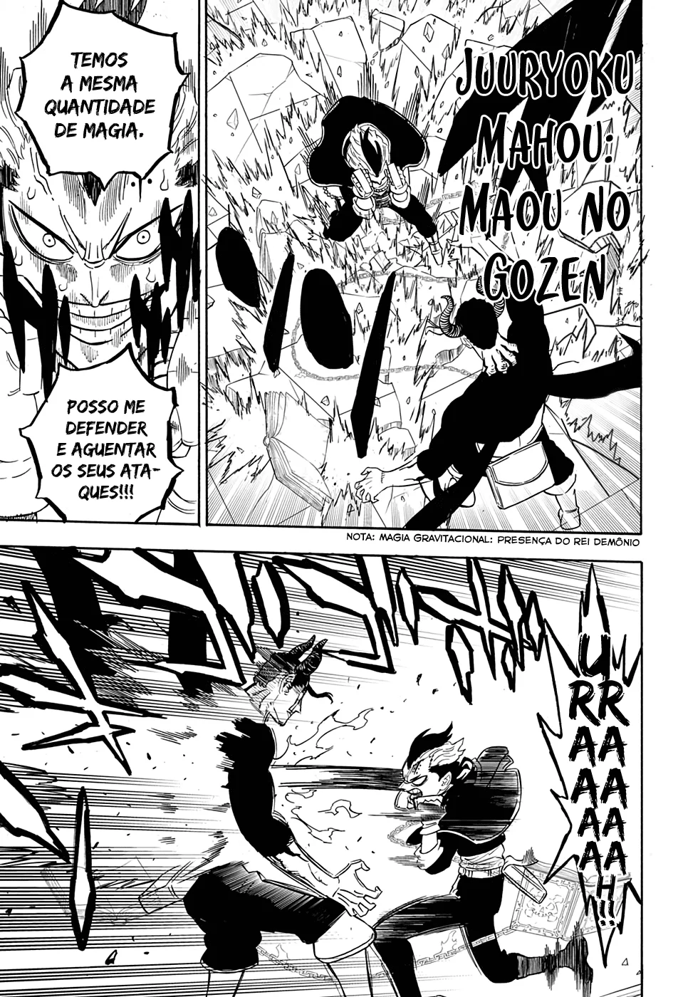 Black Clover Capítulo 285 – Brincando no inferno