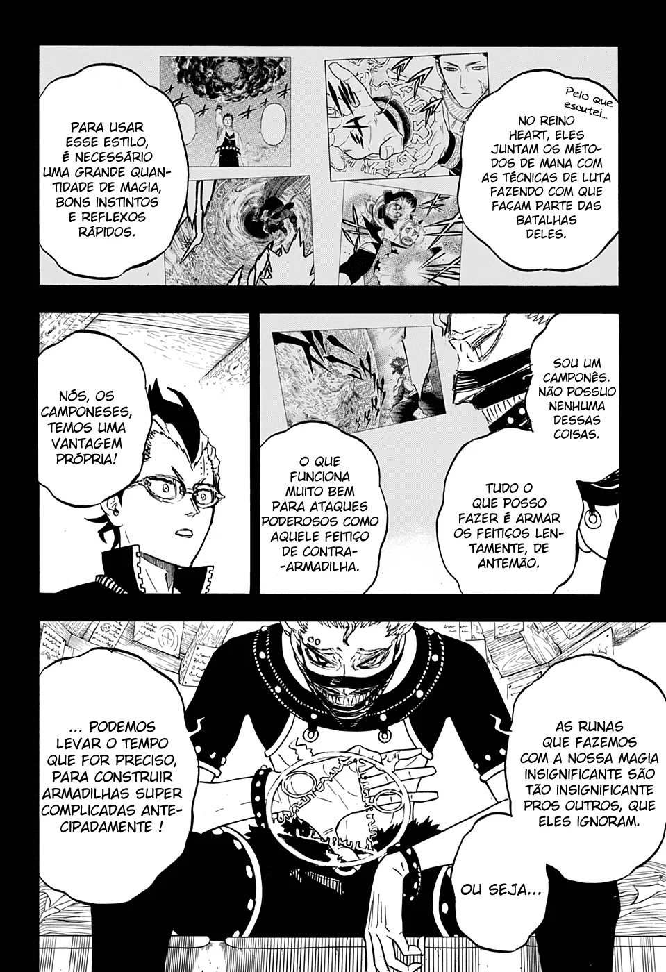 Black Clover Capítulo 285 – Brincando no inferno