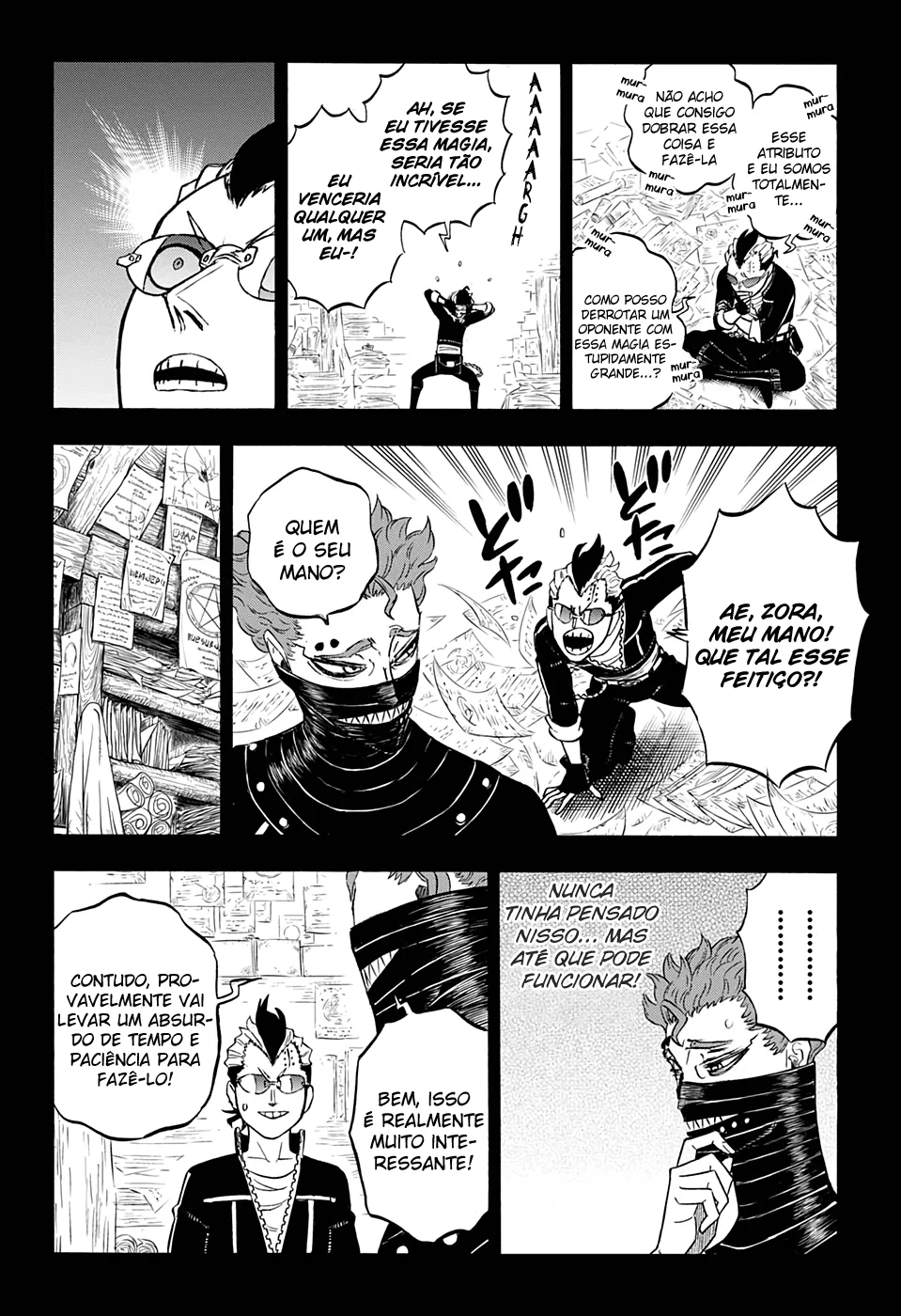 Black Clover Capítulo 285 – Brincando no inferno