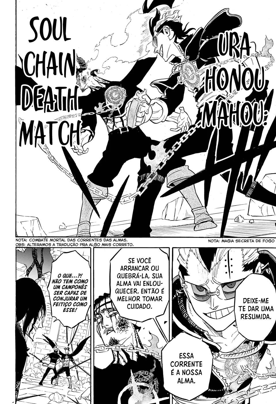 Black Clover Capítulo 285 – Brincando no inferno