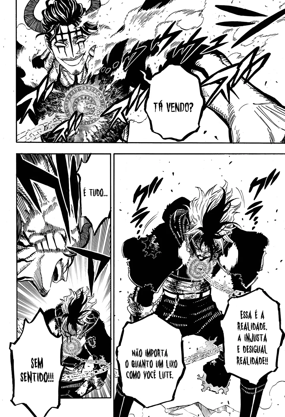 Black Clover Capítulo 285 – Brincando no inferno