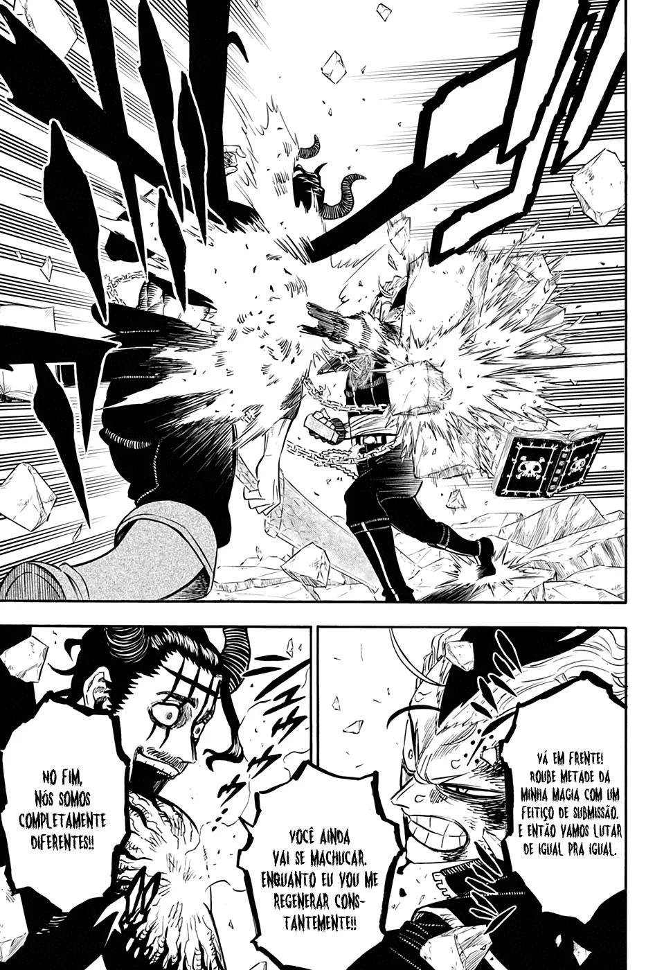 Black Clover Capítulo 285 – Brincando no inferno