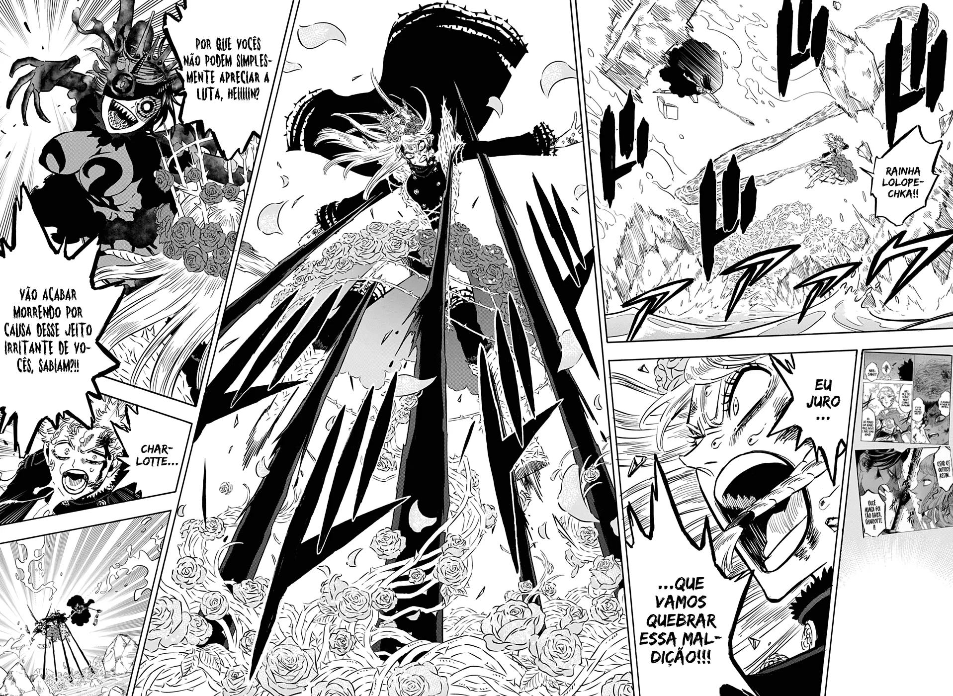 Black Clover Capítulo 285 – Brincando no inferno