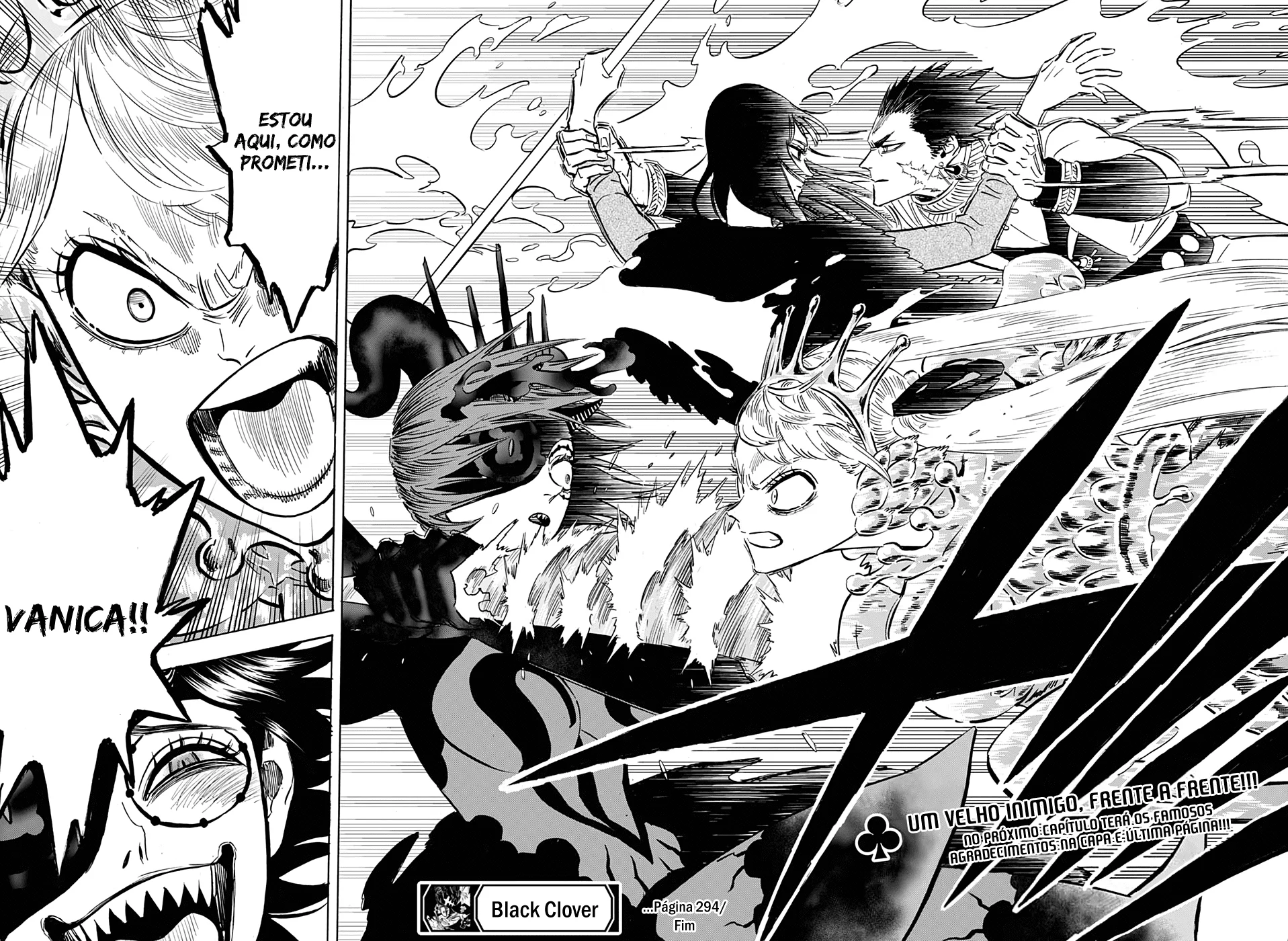 Black Clover Capítulo 285 – Brincando no inferno