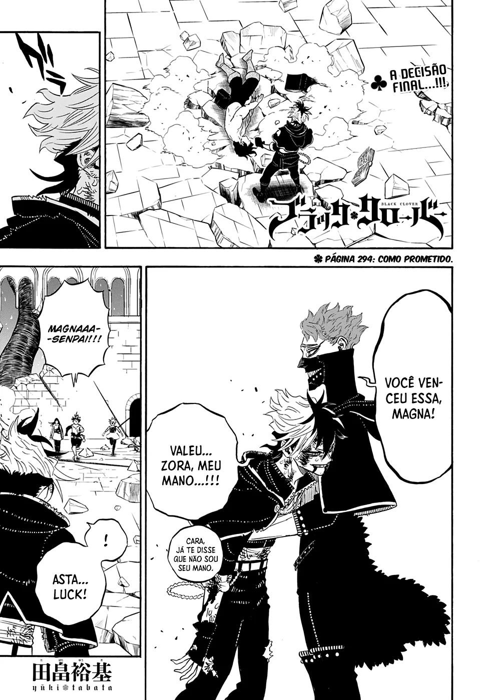 Black Clover Capítulo 285 – Brincando no inferno