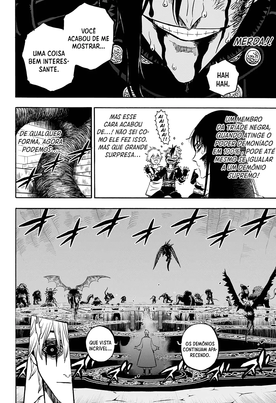 Black Clover Capítulo 285 – Brincando no inferno