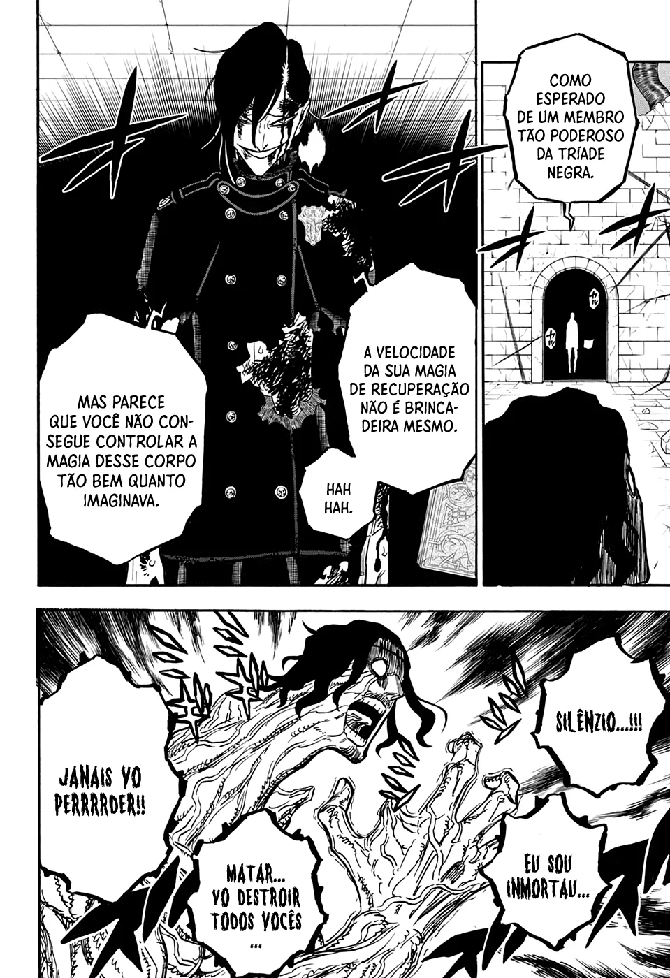 Black Clover Capítulo 285 – Brincando no inferno