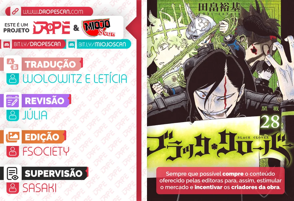 Black Clover Capítulo 285 – Brincando no inferno