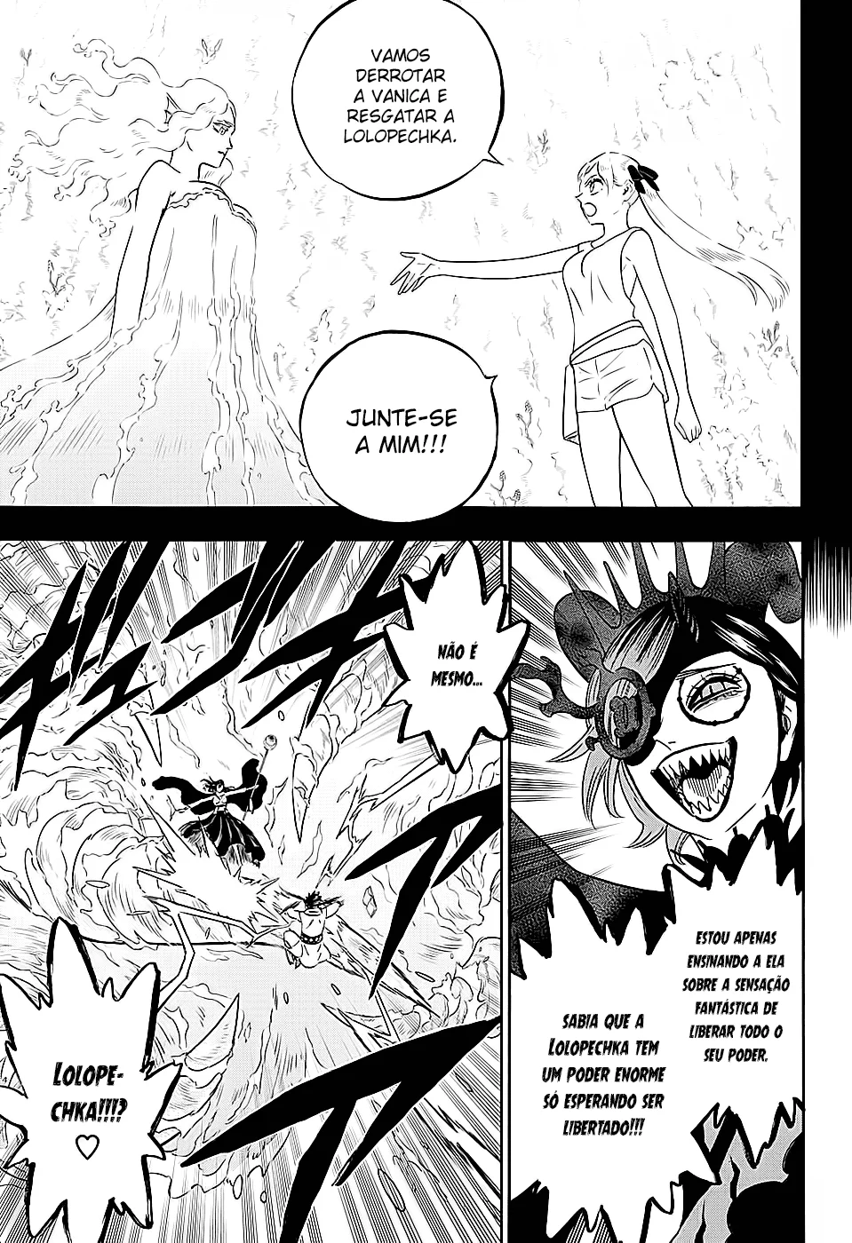 Black Clover Capítulo 285 – Brincando no inferno