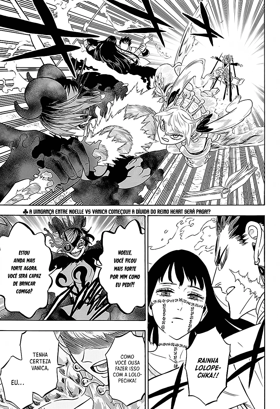 Black Clover Capítulo 285 – Brincando no inferno